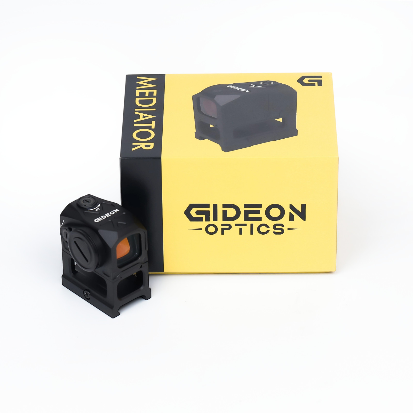 Gideon Mediator 1x16mm 3 MOA Red Dot Multi-Reticle Sight For ACRO/Picatinny