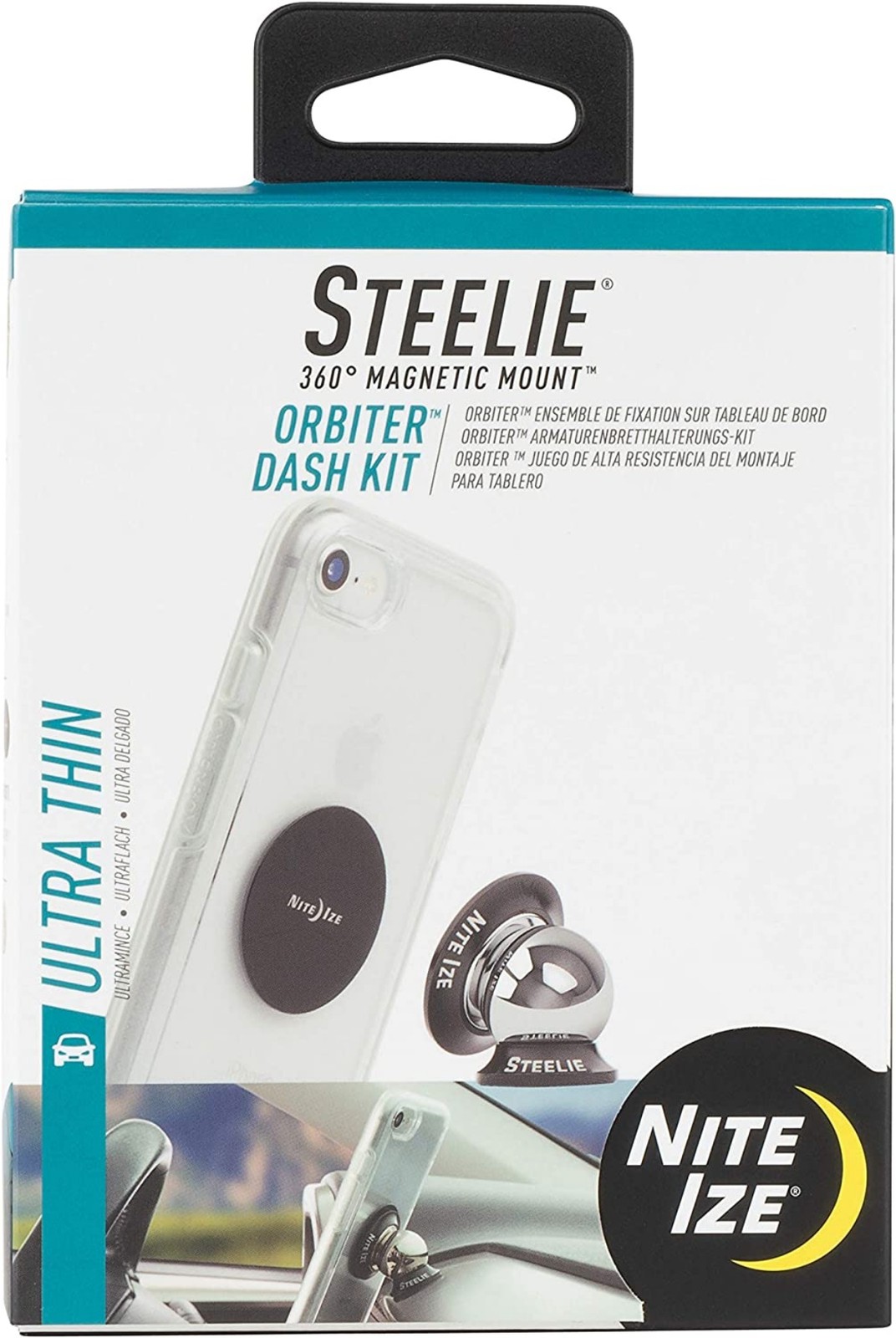 Nite Ize Steelie 360° Magnetic Mount Orbiter Dash Kit