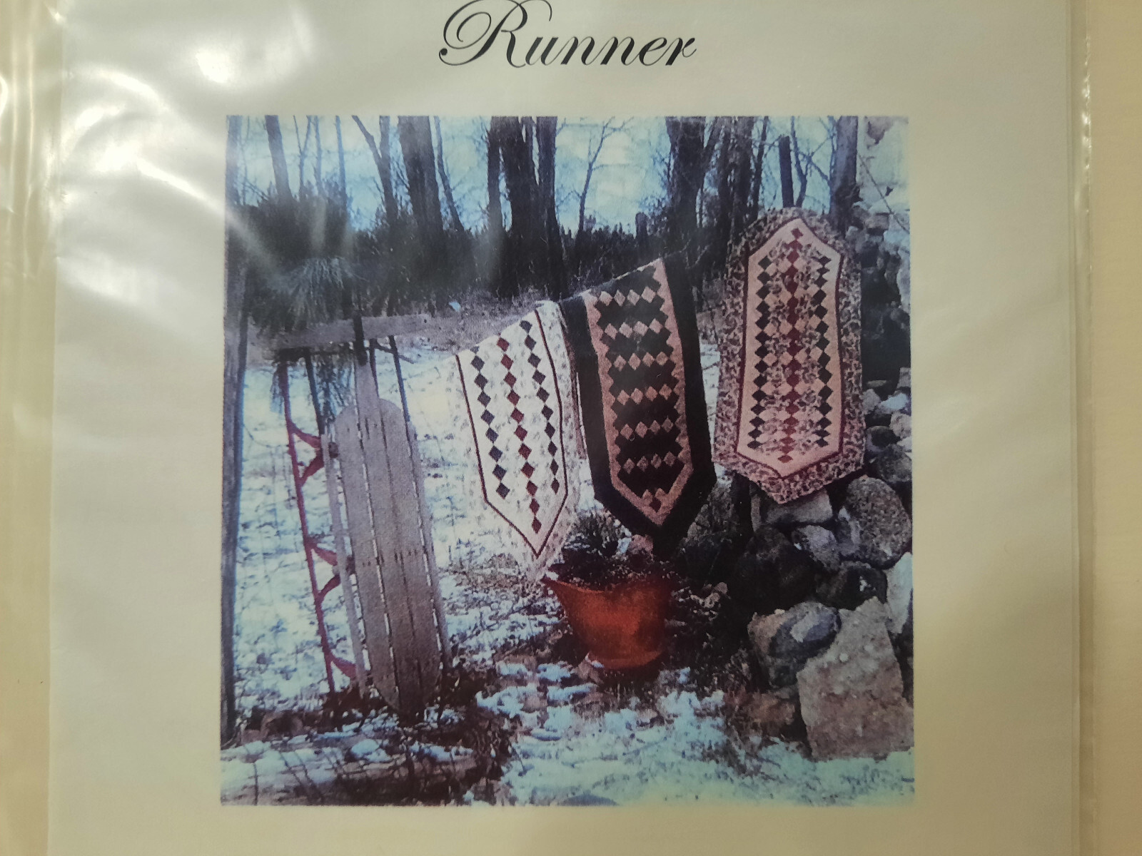 Seminole Table Runner Pattern (Contrary Wife Designs) #CWD06 - 20" x 51"