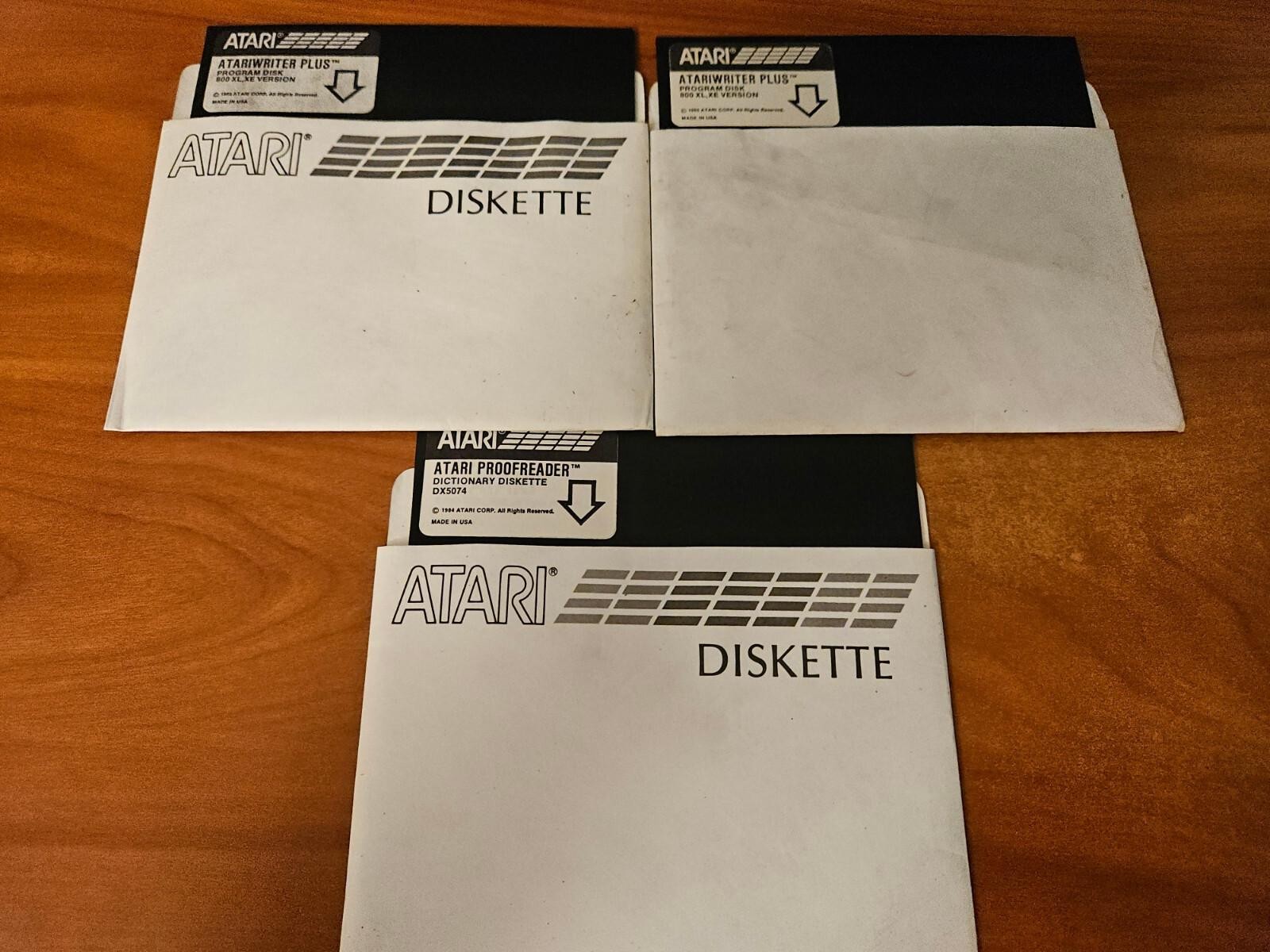 AtariWriter Plus Word Processor for Atari 800 / 800XL / 1200 XL / 65XE
