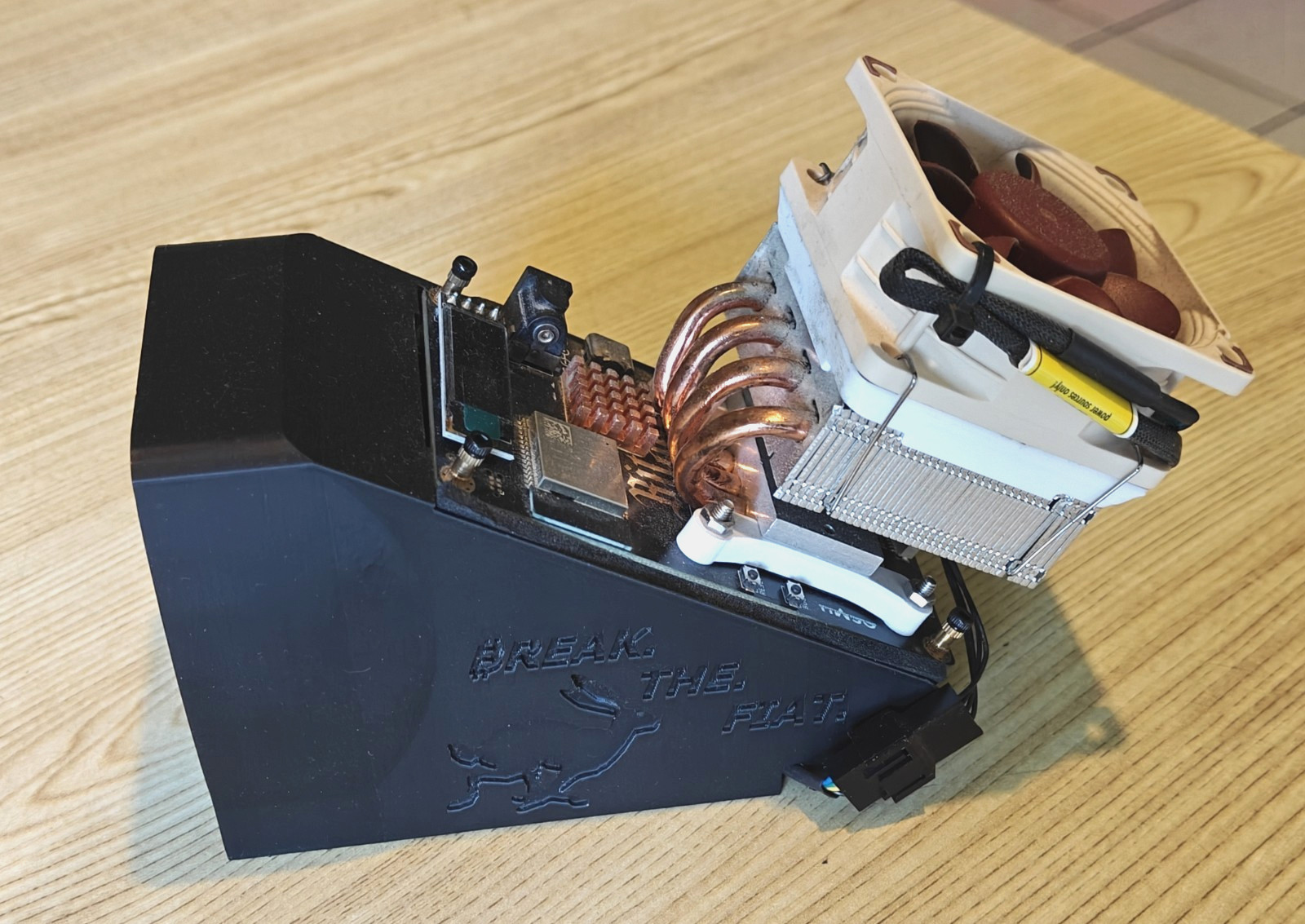 Cooling System For Bitaxe Air flow optimised dock 60mm Fan mount (MOUNT ONLY)