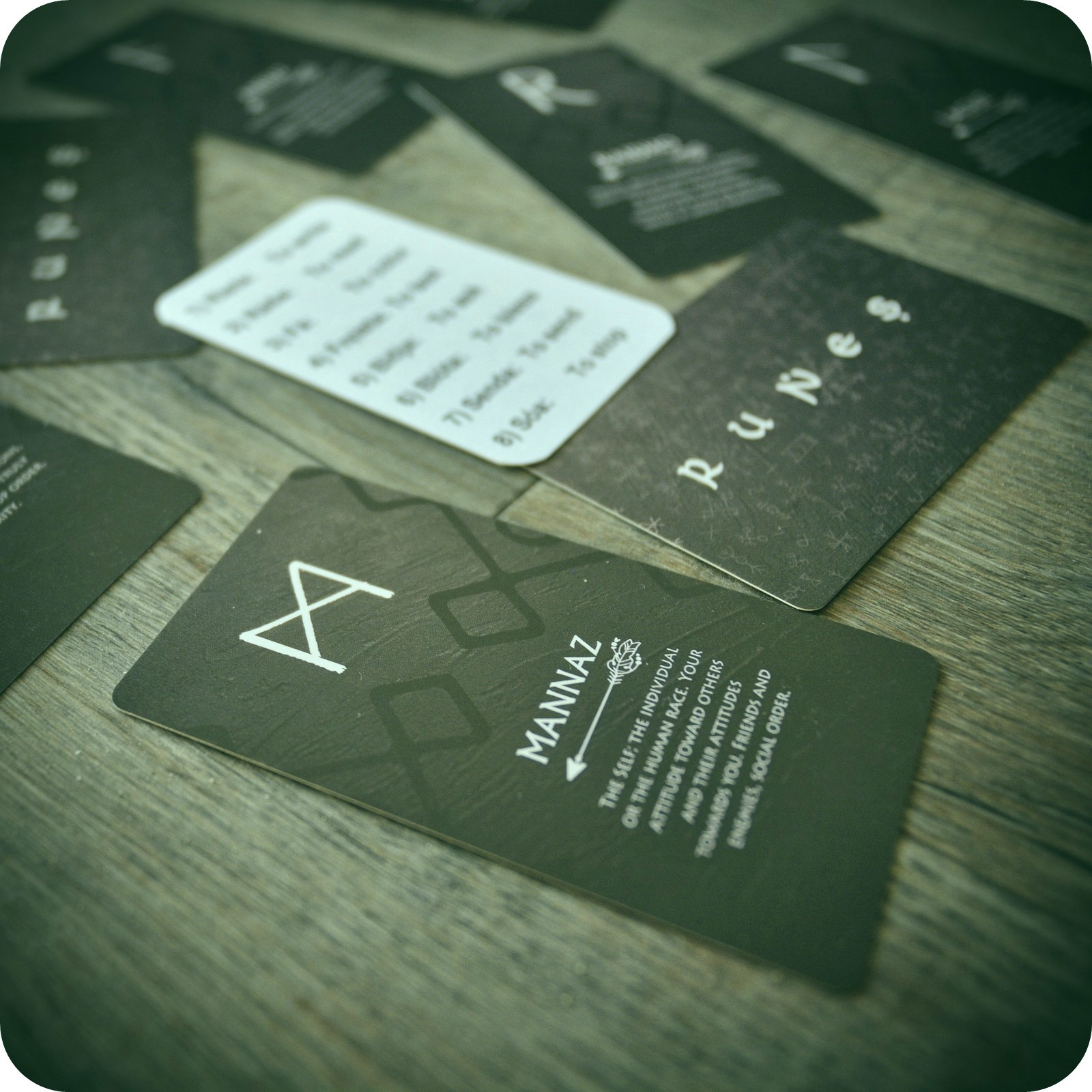 Predicta Rune Prediction Mentalism Bizarre Magic Card Trick Easy Wicca