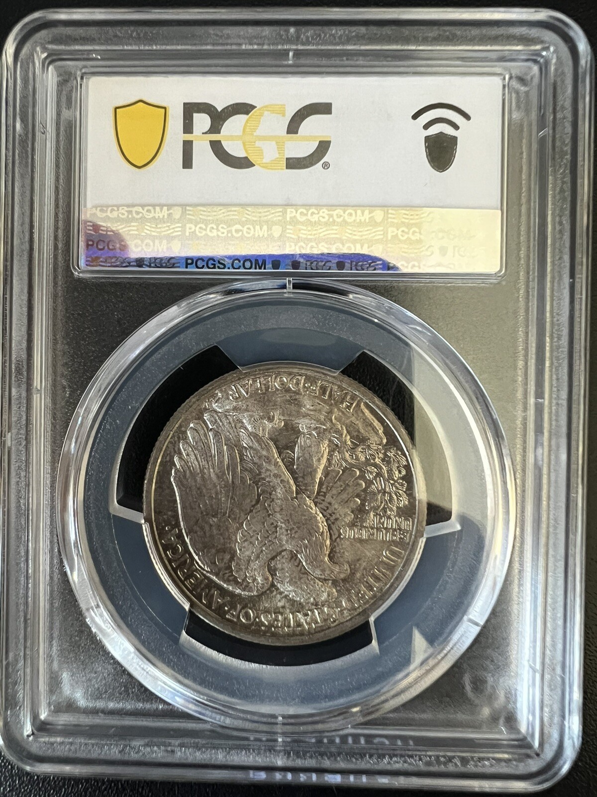 1936 Walking Liberty Silver 50c Half Dollar - PCGS MS65 - Gold Shield Label