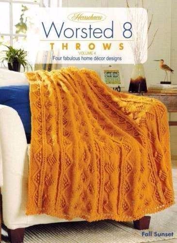 NEW HERRSCHNERS WORSTED 8 THROWS VOLUME 4