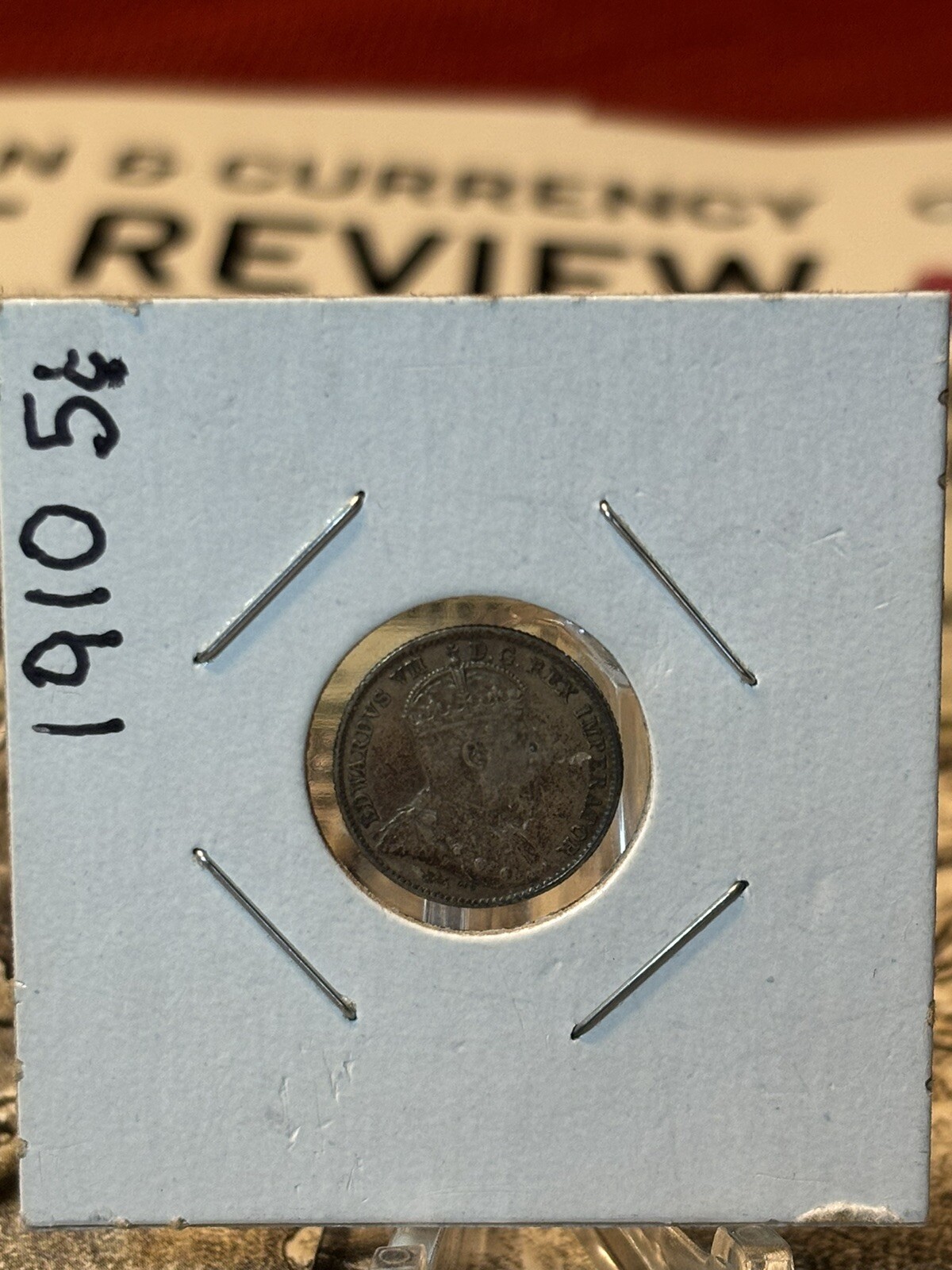 1910 5C Canada 5 Cents
