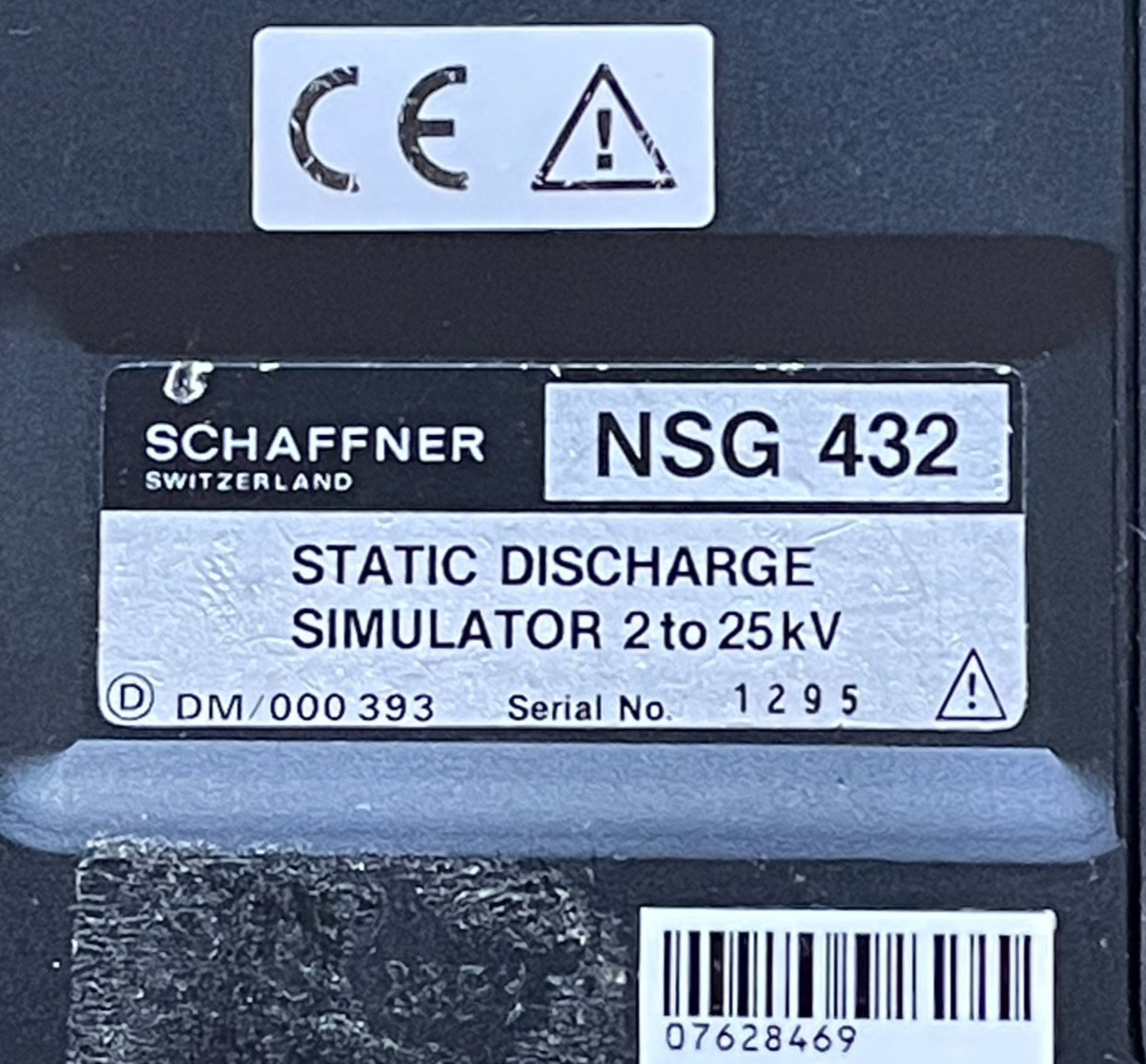 Schaffner NSG432 ESD Electrostatic Discharge Simulator 2-25KV WORKS AS-IS
