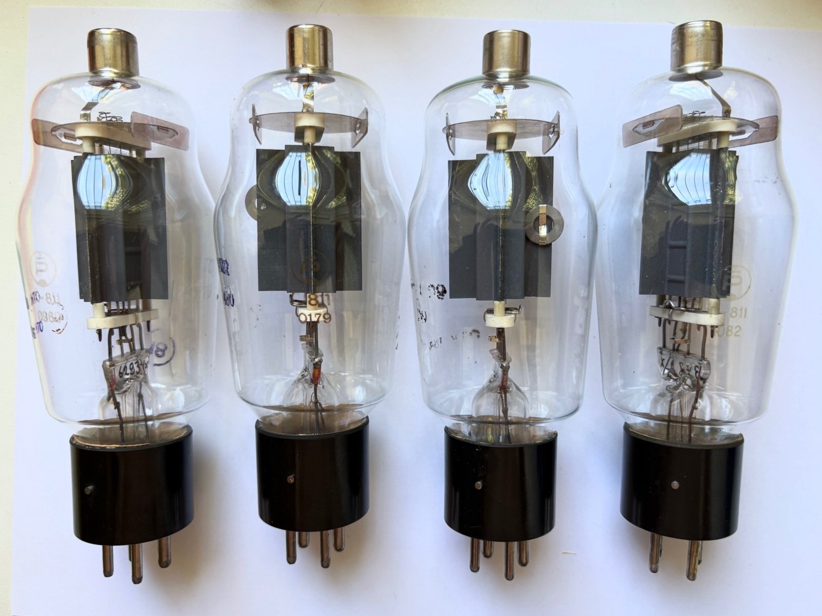 4PCS  G-811 G811 811A Beam Triode 1.5kV 40W RZEP TUBES! NOS! OTK!
