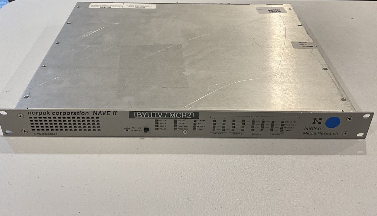 Norpak Nave II Video Encoder NE9-UNI-950 Nielsen Media Test Research Rack Mount