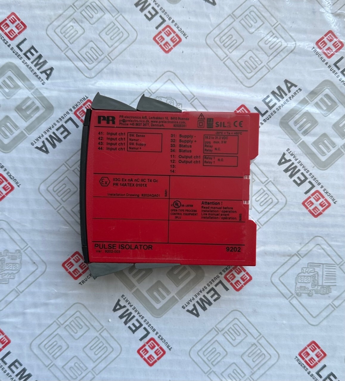 PR Electronics 9202 , Pulse Isolator 9202-003 ,Schnittstelle Schalter Sensoren