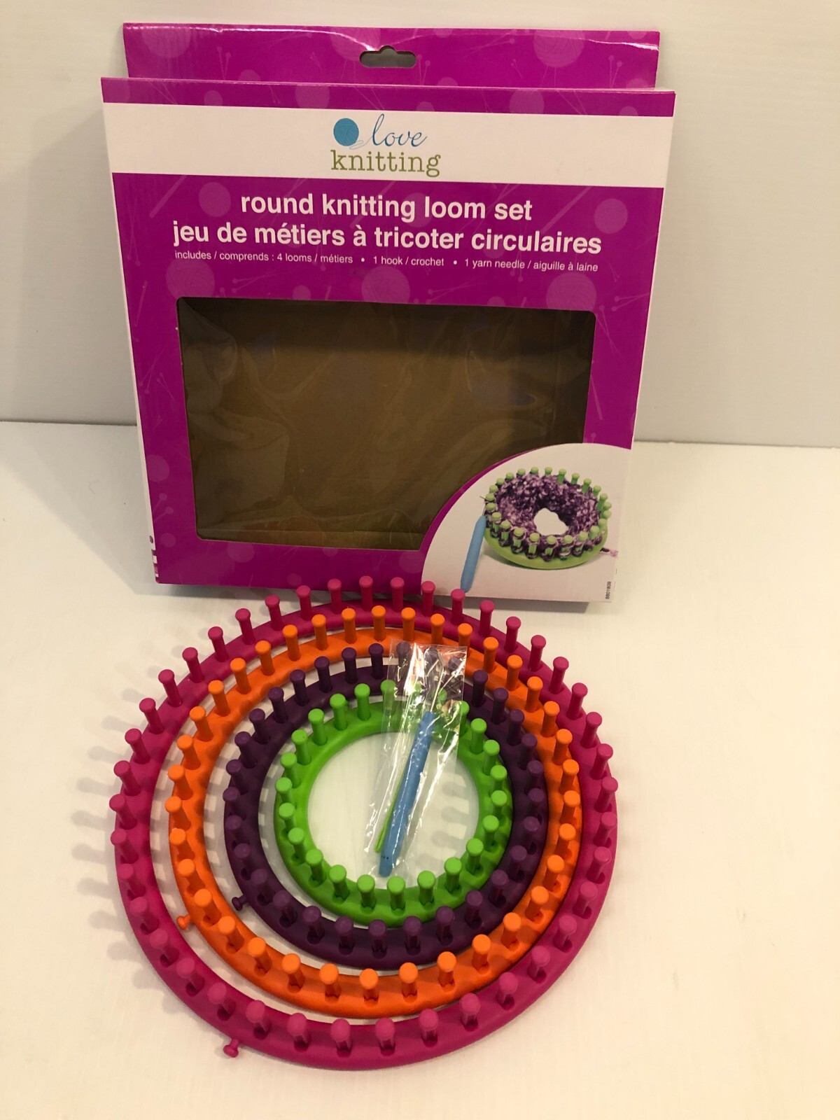 Love Knitting Round Loom Set - 4
