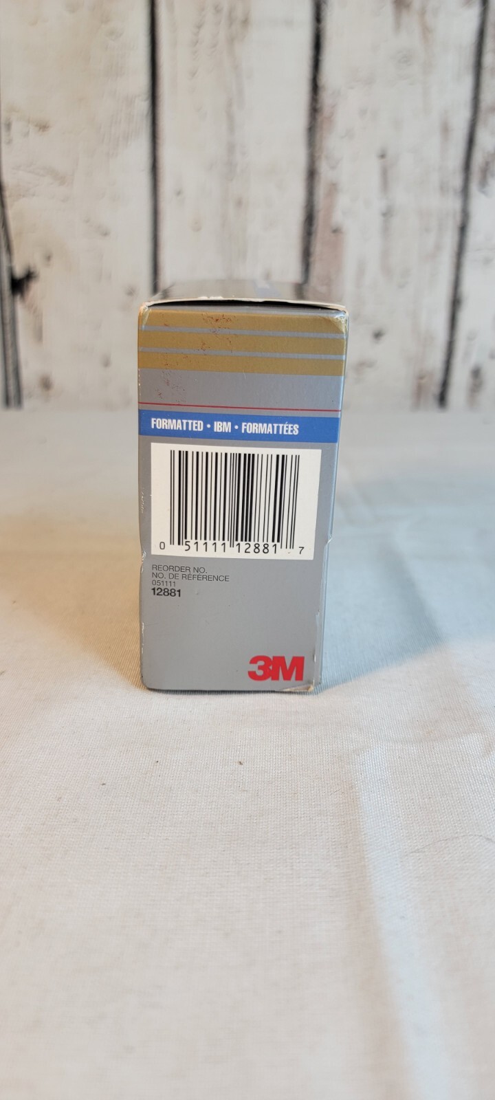 3M High Density 3.5" Diskettes Floppy Disc ONLY 9 IBM Formatted DS -Opened