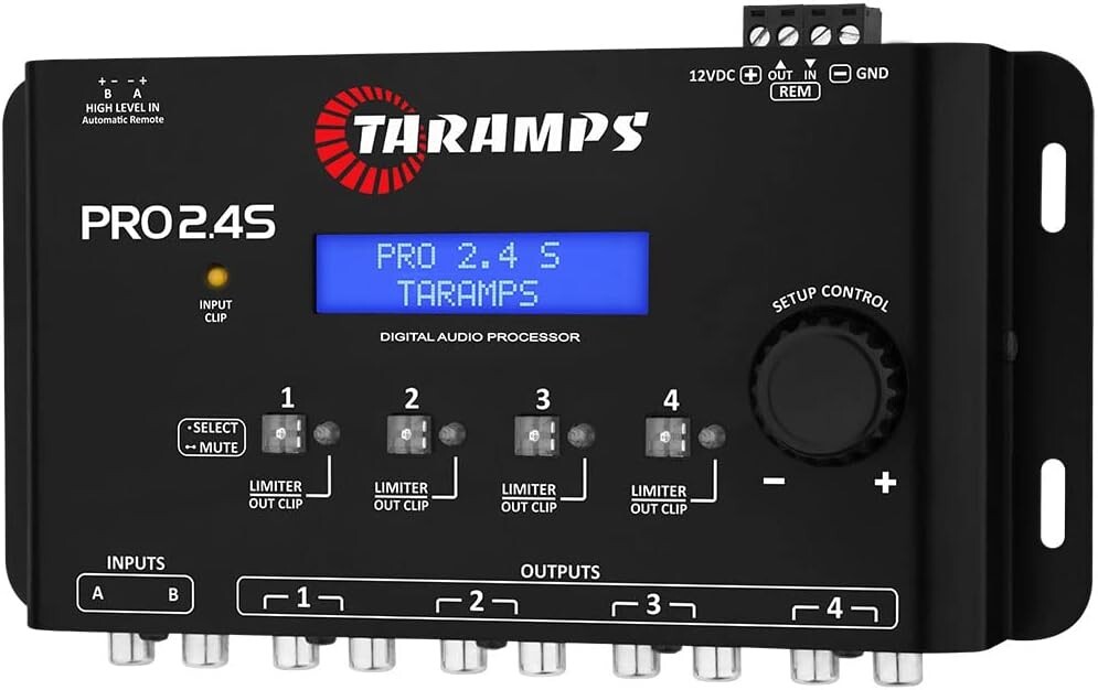 Pro2.4S DSP Crossover Full Digital Signal Processor & 15-Band Equalizer