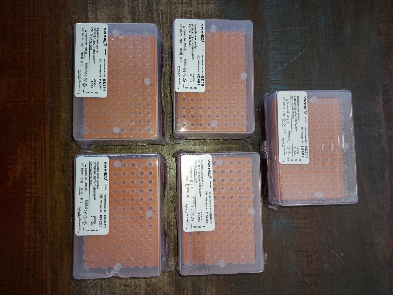 VWR 46620-318 EXTENDED LENGTH TUBEGUARD FOR 10ul PIPETTORS 5 Packs