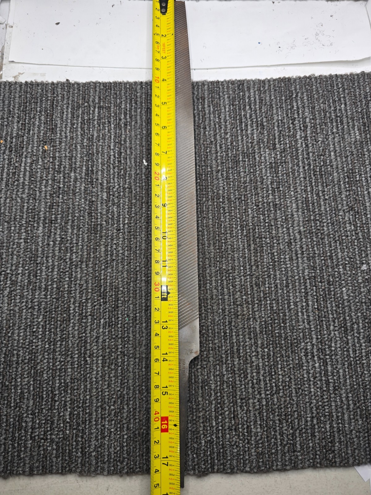 Nicholson 14" Flat File Double Cut Bastard File