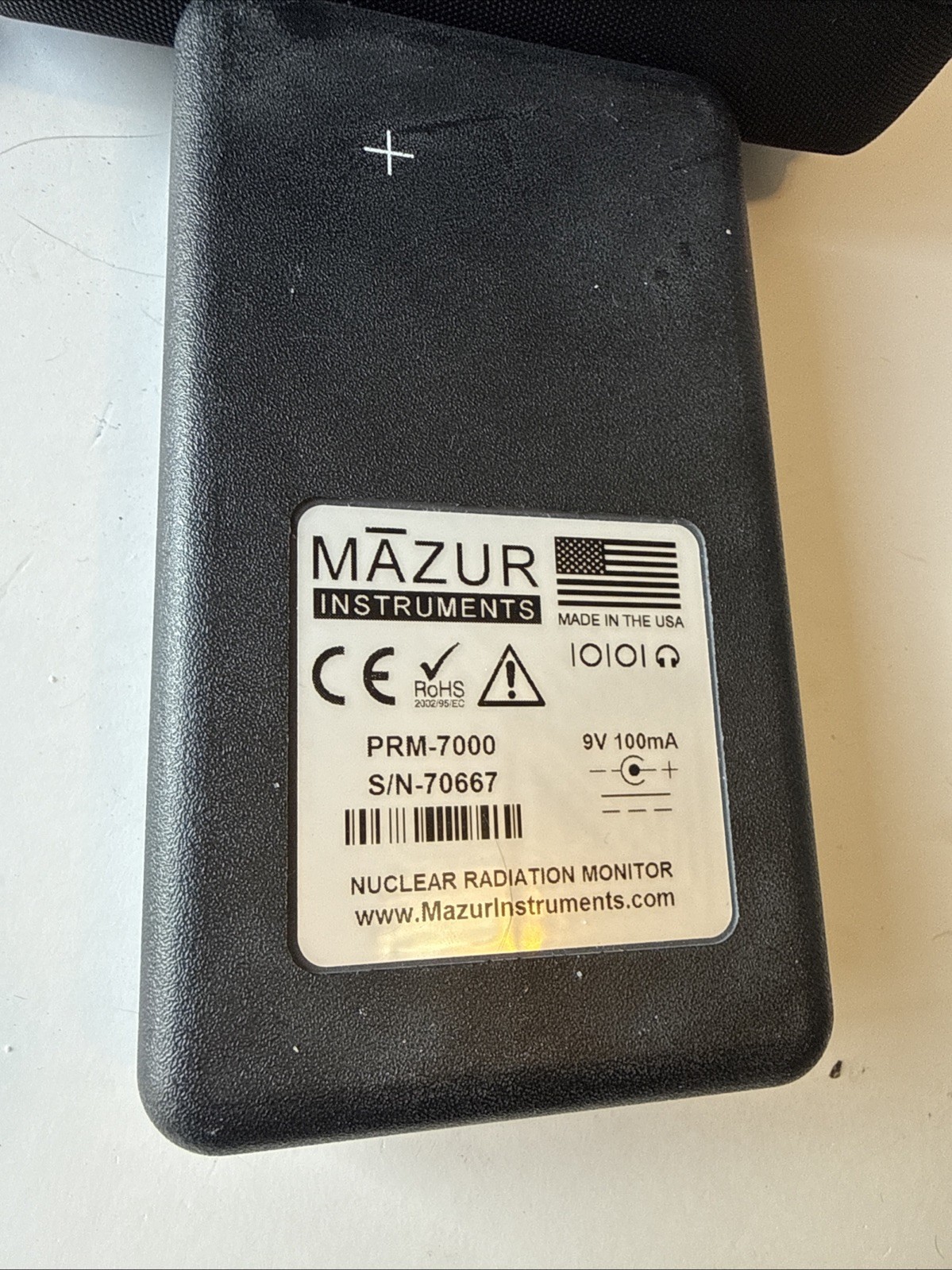 PRM-7000 Mazur Instruments Geiger Counter - Alpha Beta Gamma XRay Tested