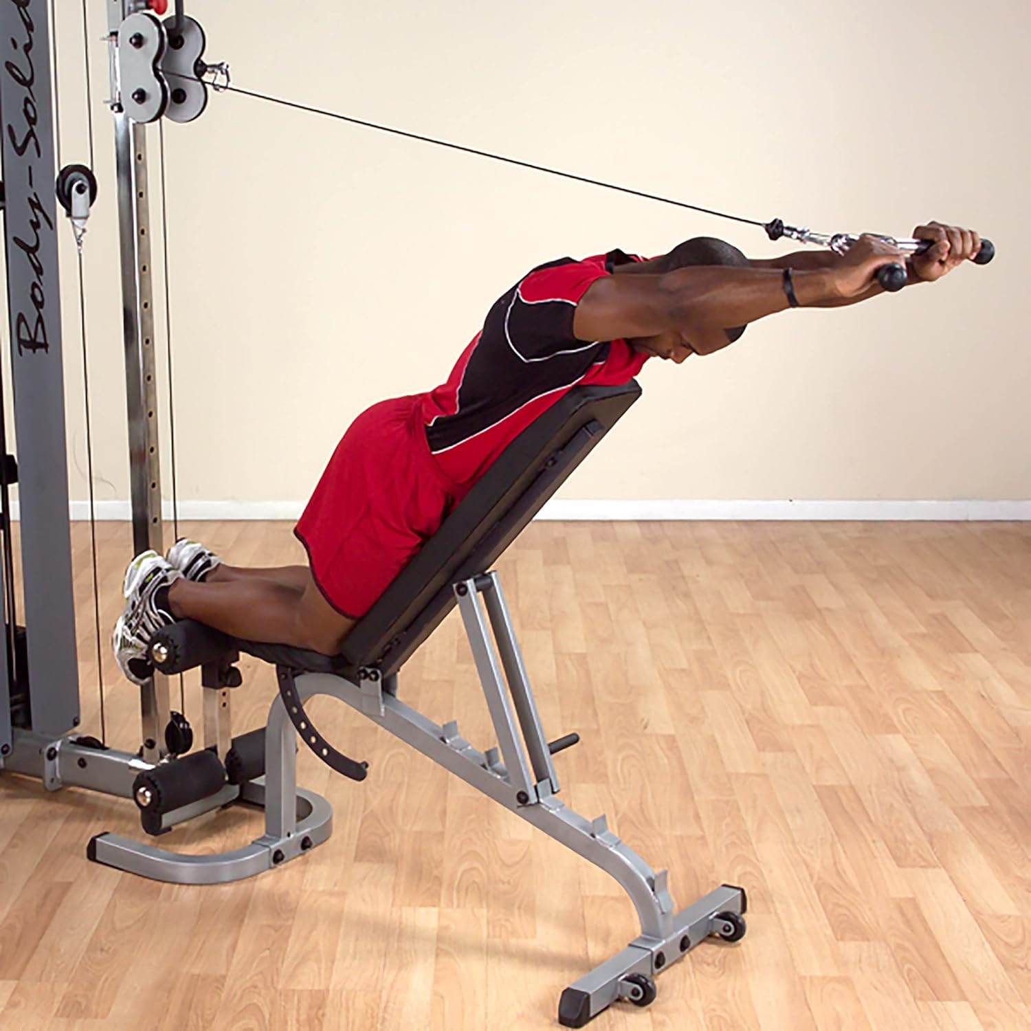 Tools Pro-Grip V-Bar for Home Gym, Ideal for Biceps and Triceps Exercises, Cable
