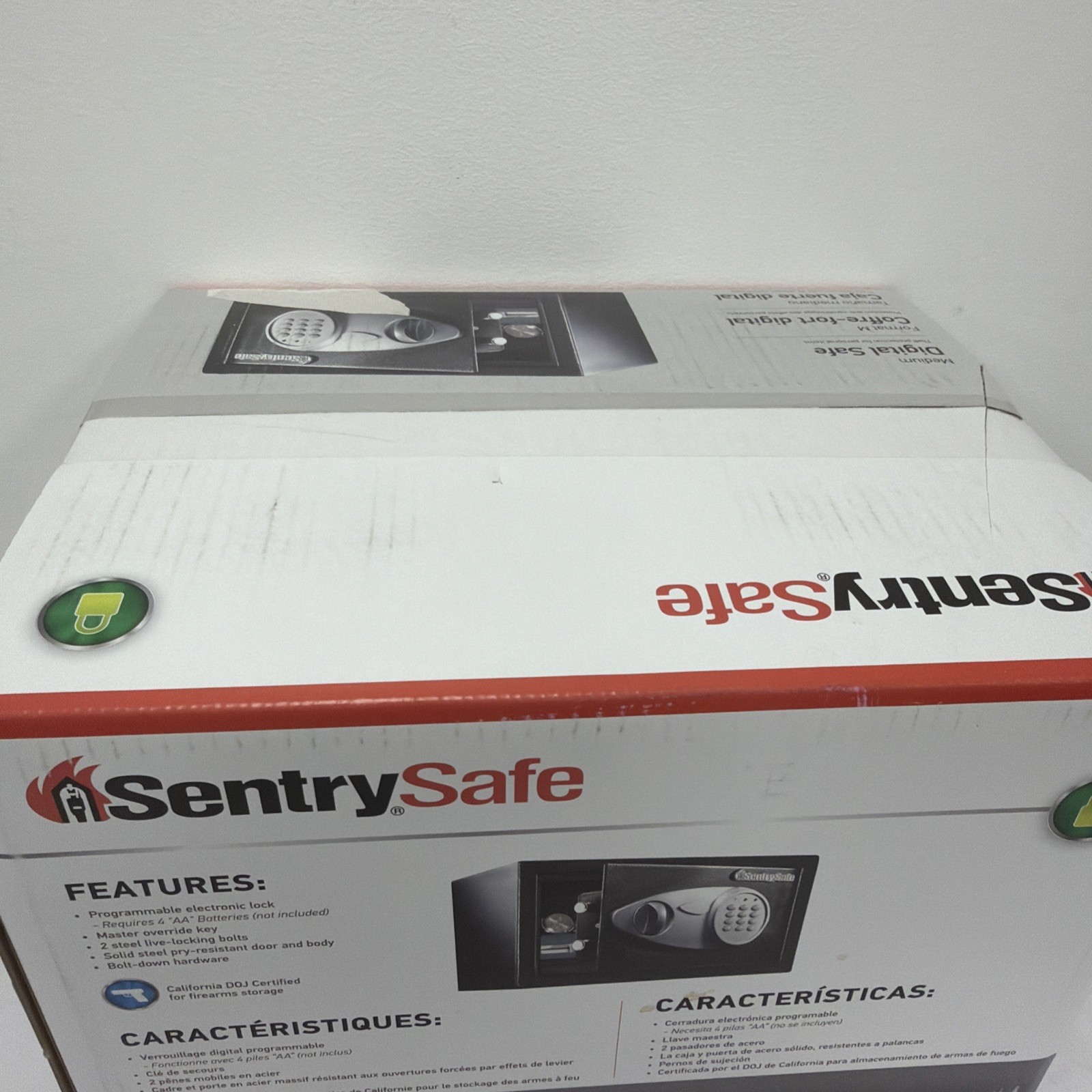 Sentry Safe X055 - Digital Safe .58 CUBIT - Pry Resistent / Electronic Lock