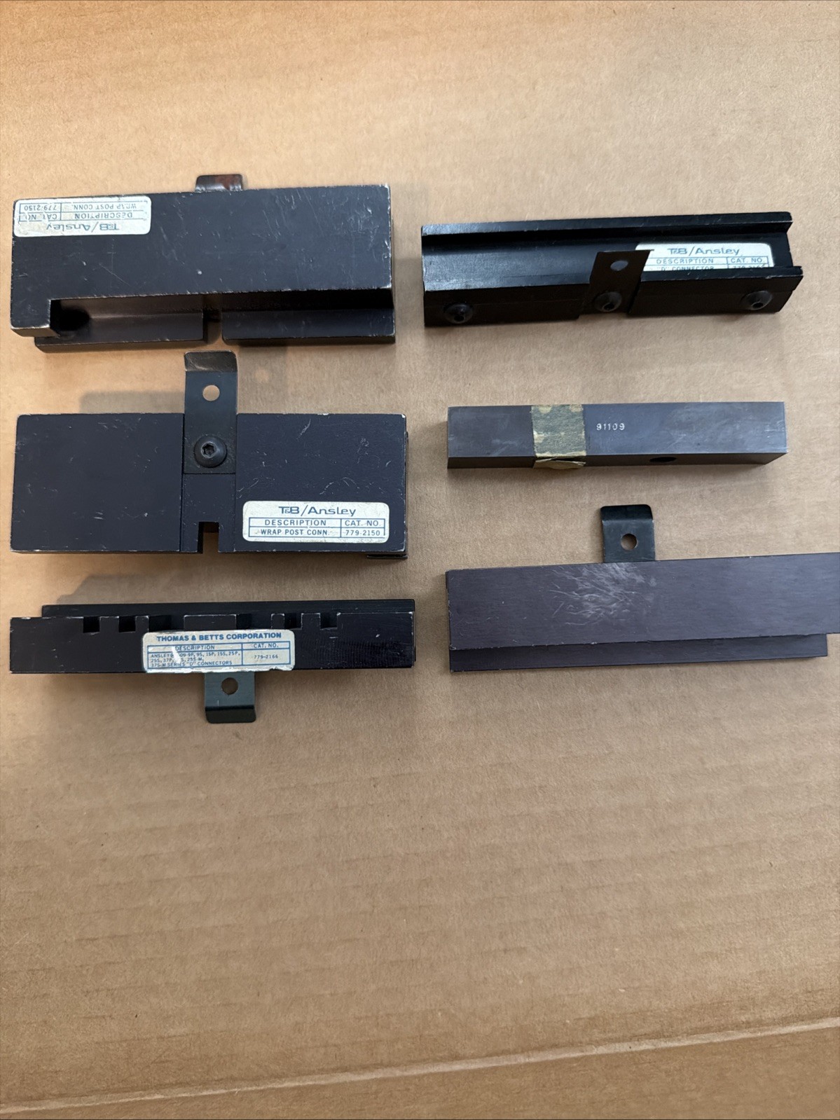 Lot Of 6 Thomas & Betts Dies  Good Condition