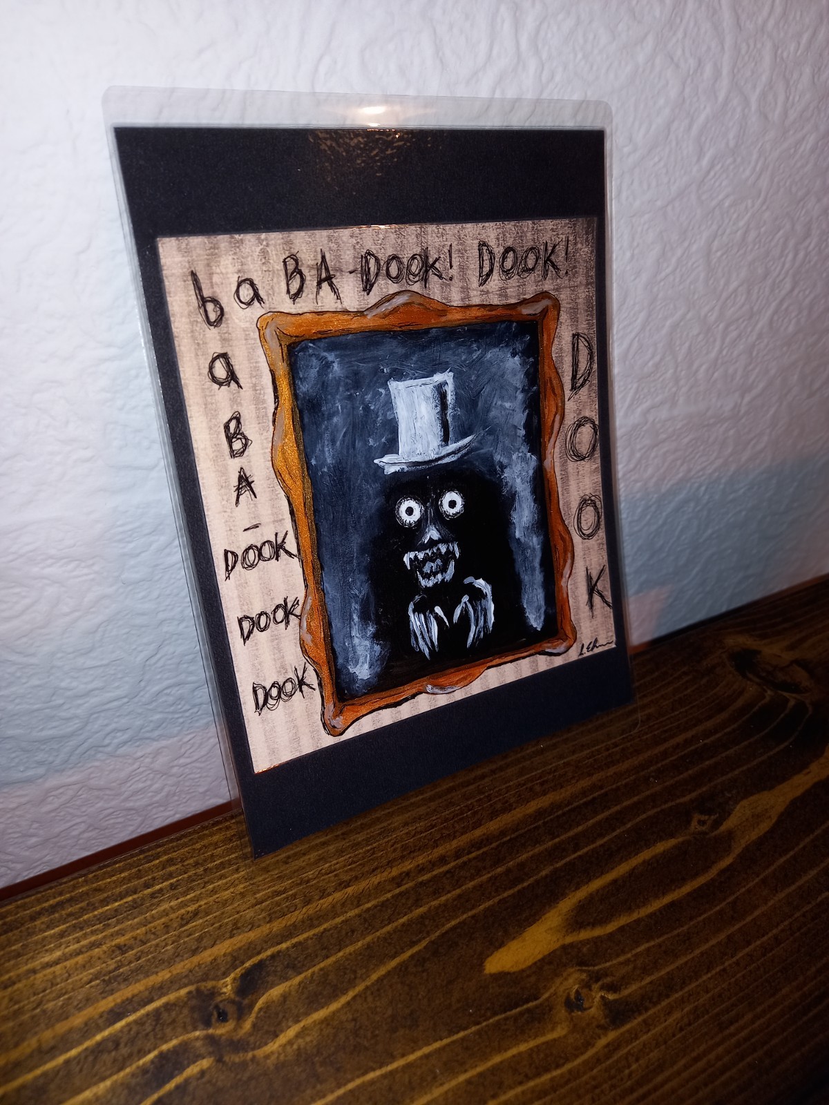 Babadook Art Horror Film Art Creepy Art Horror Painting