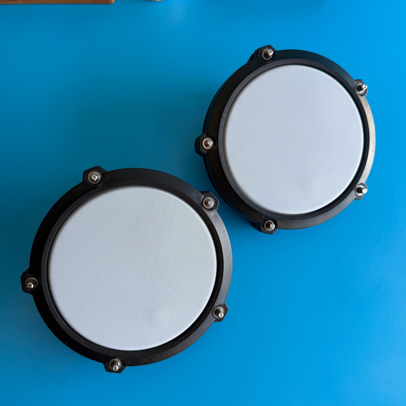 ALESIS BLAZE E-Drum OEM Part: 6" Snare Tom White Mesh Single Zone Pad (2PCS)-V2