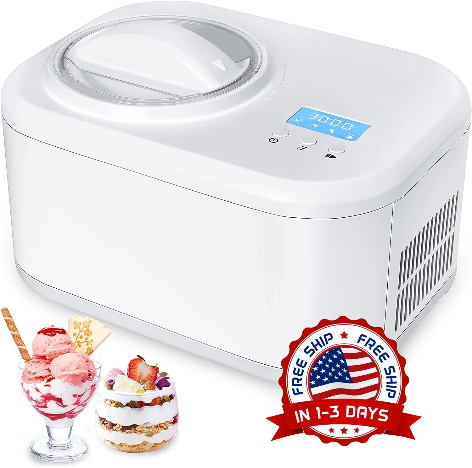 Maquina Para Hacer Rollo De Helado Frito Helados En Casa Comercial Industrial US