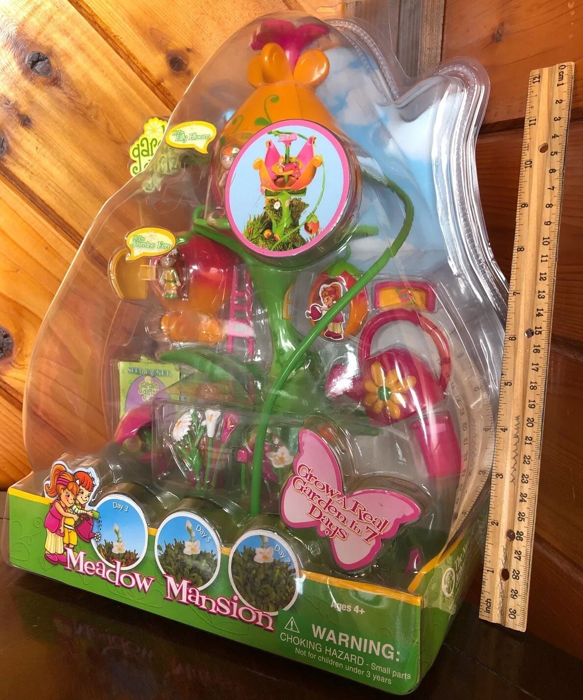 Garden Girlz MEADOW MANSION Lily Bloom Jasmine Fern Grow Seeds Educational Craft