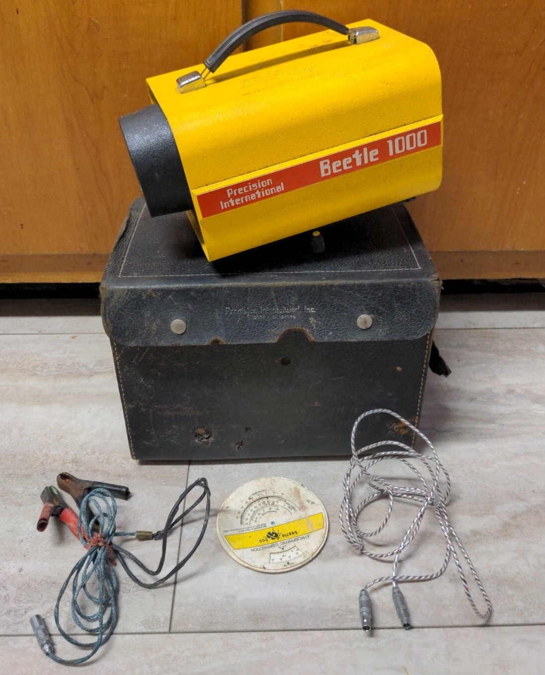 Vtg Beetle Precision International 1000 Electronic Distance Measuring Instrument