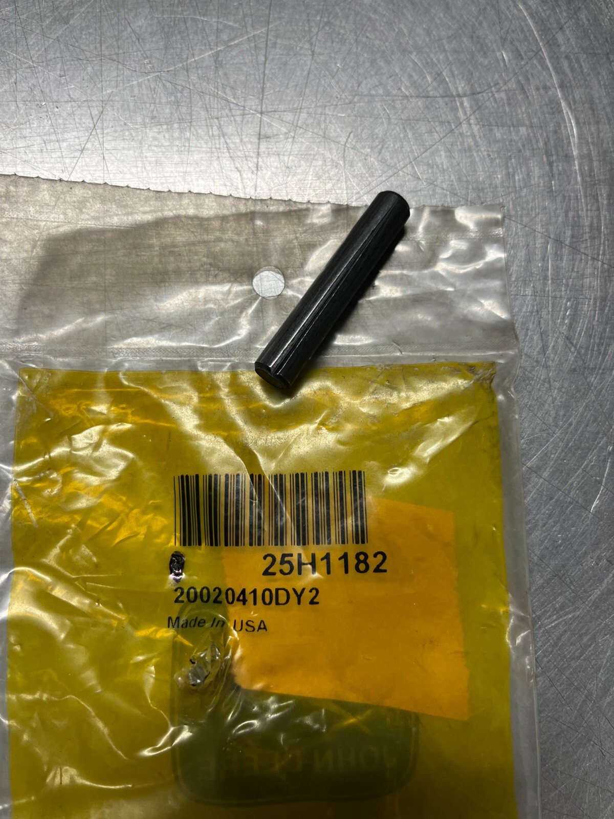 25H1182 Genuine OEM John Deere Groove PIN