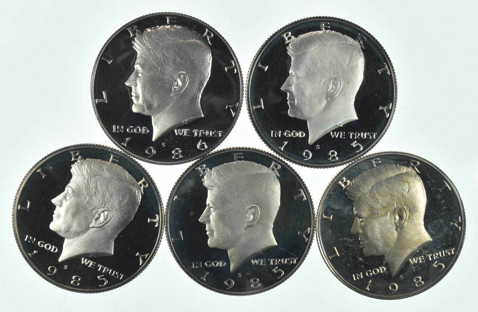 1985-S Kennedy Half Dollar CLAD Proof