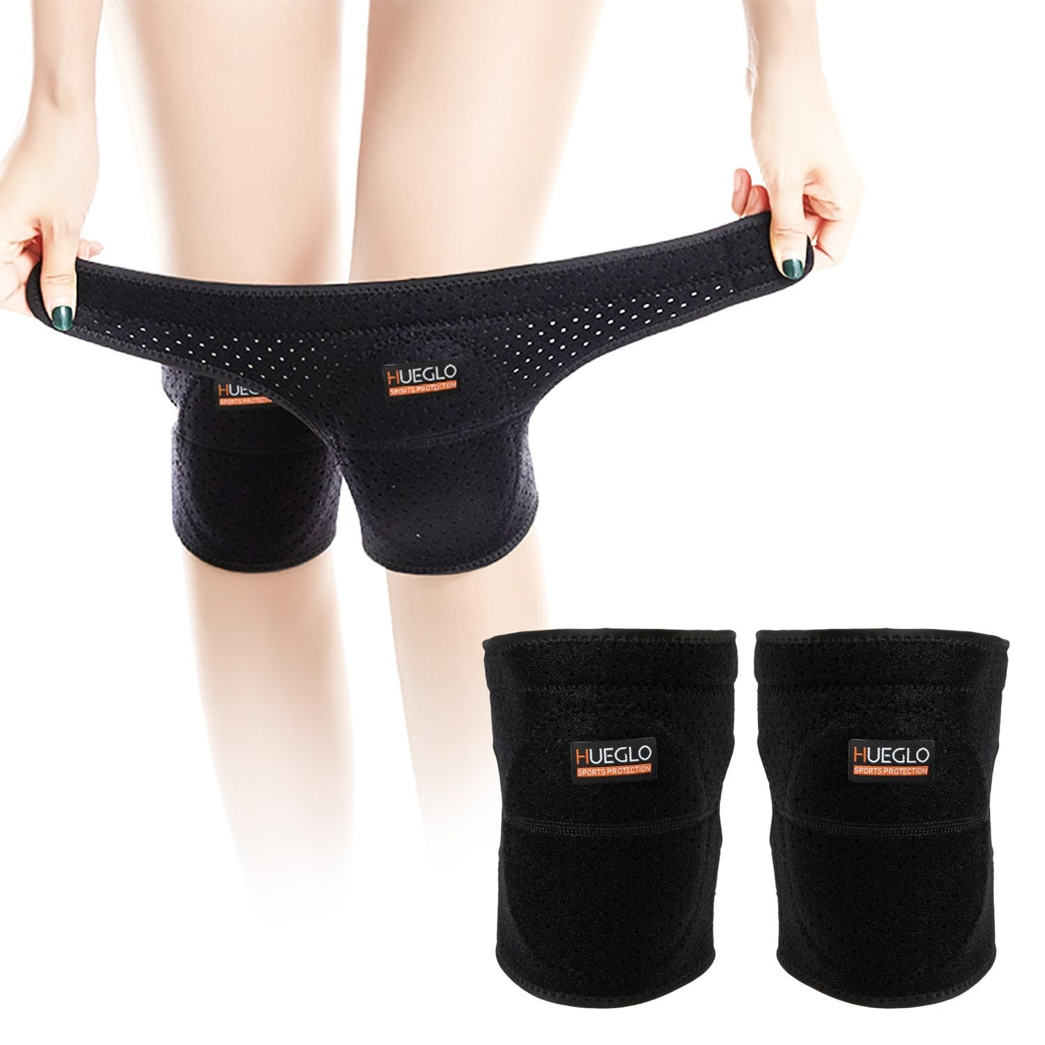 HUEGLO Dance Knee Pads for Volleyball for Girls,Soft Sponge Knee Pads for Avo...