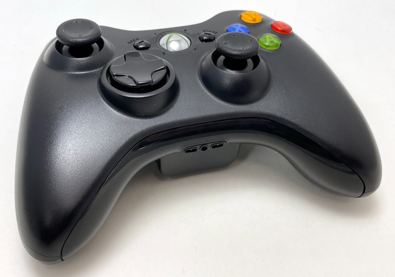Official Microsoft Xbox 360 & Windows Black Wireless Controller 1403 OEM gamepad
