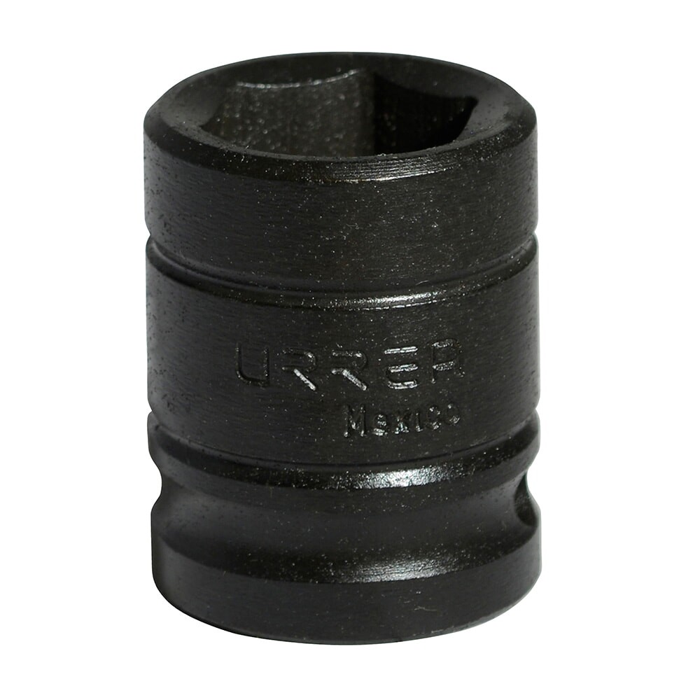 URREA 7416M 1/2" Drive Black Standard Impact Socket 6 Point 16 mm