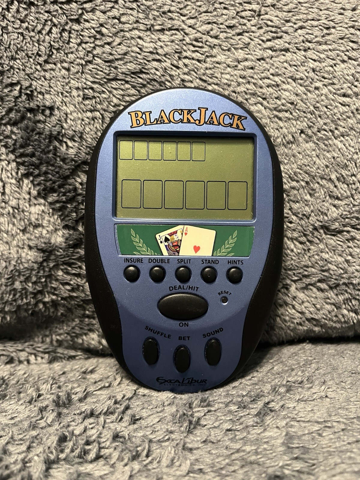 Excalibur Electronics  Blackjack Game Handheld Model # 473-CS
