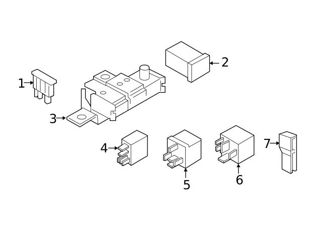 Genuine Volvo Multi-Purpose Fuse 31346549