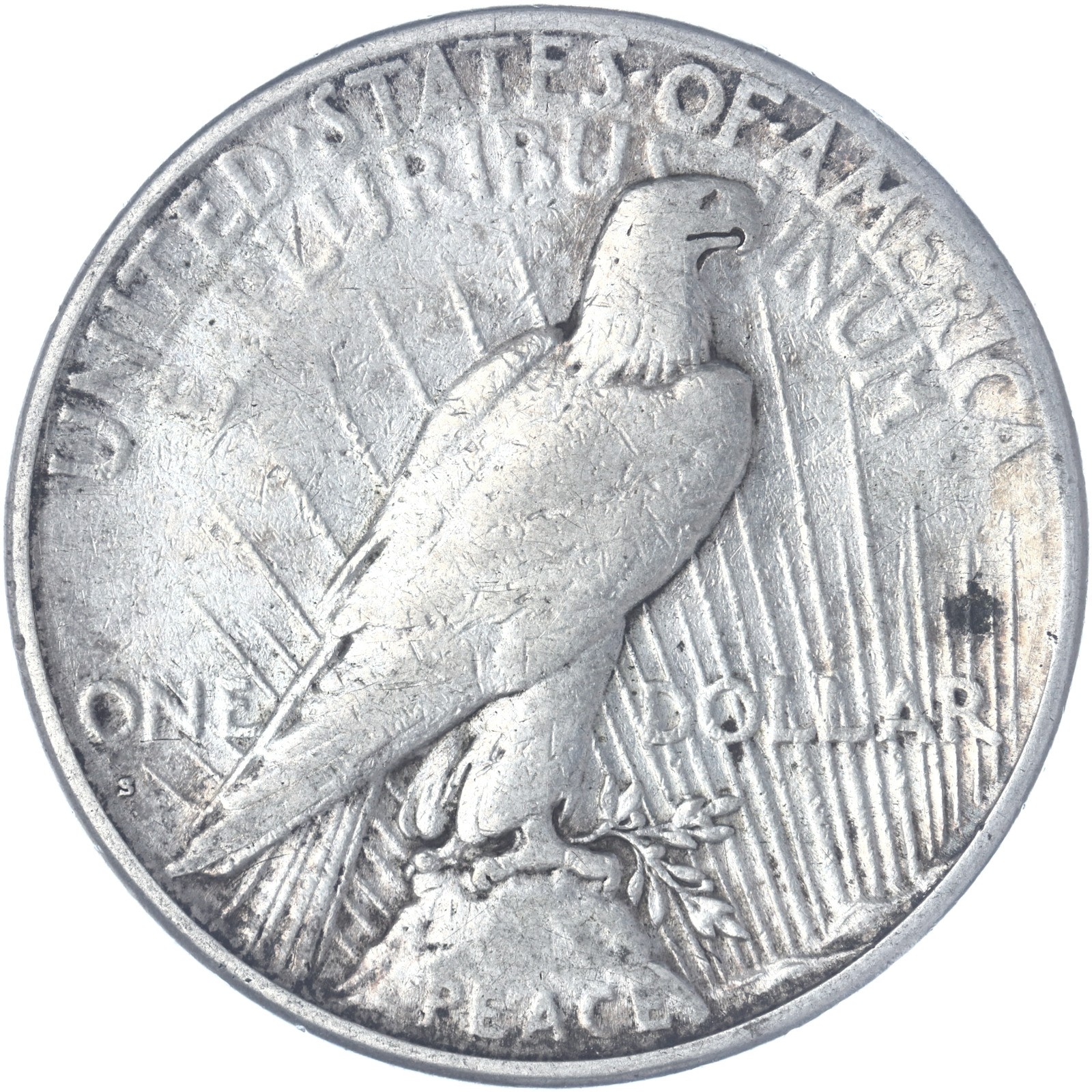 1927 S Peace Dollar Fine See Pics K096