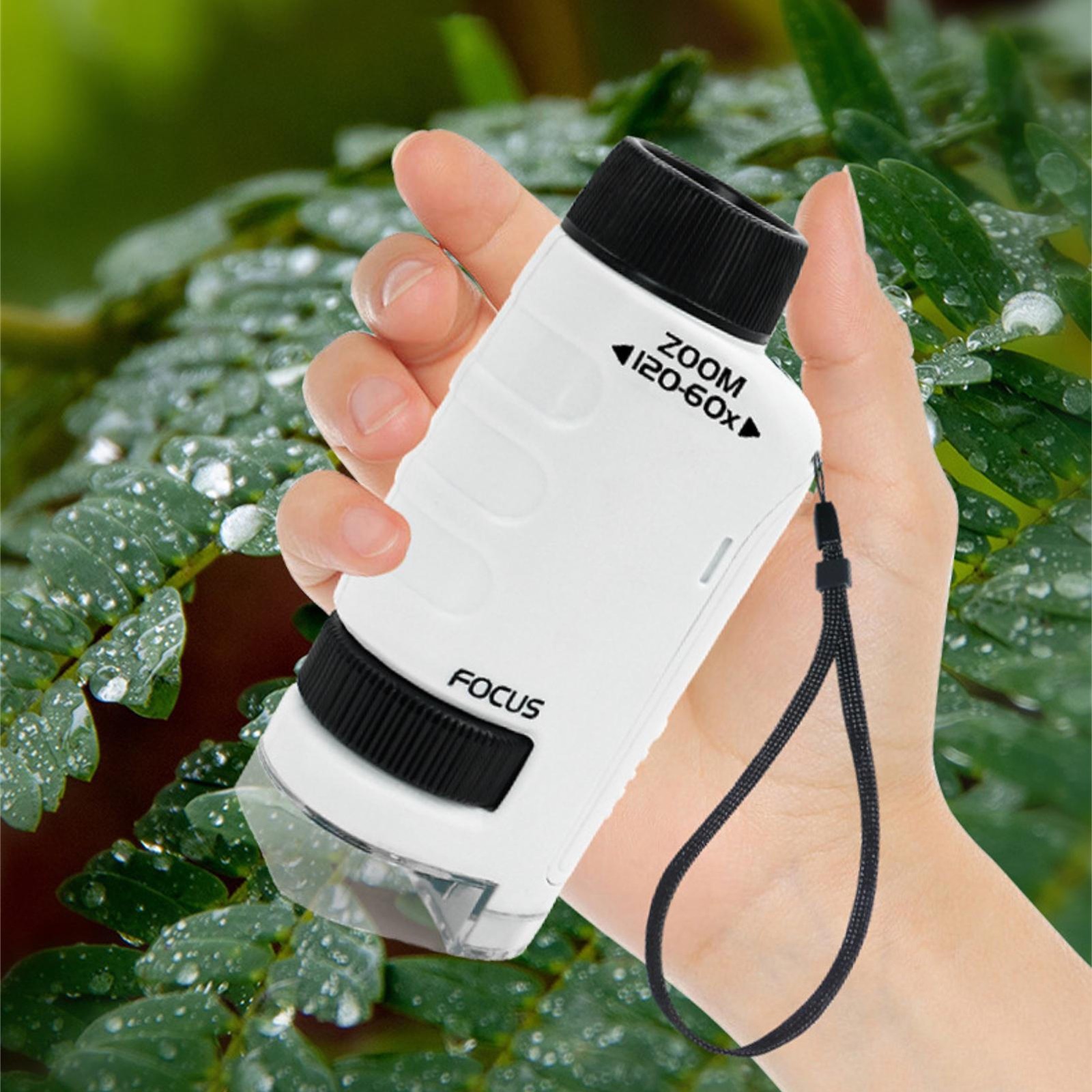 Mini Microscope For Kids Microscope For Child LED Lighted Pocket Microscope