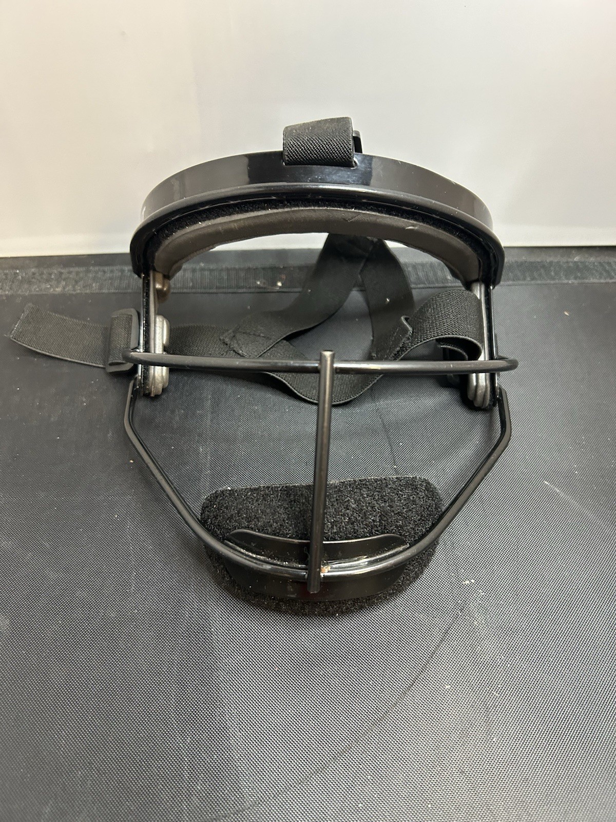 RIP-IT Defense Pro Youth Softball Face Mask Black Protective Face Shield Guard