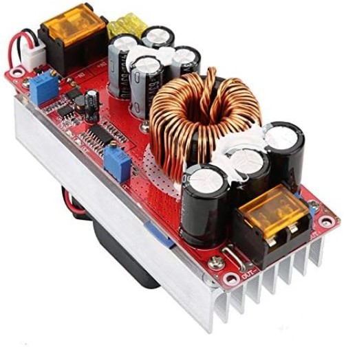 Smart Temperature Control DC Voltage Boost Converter for High Power Applications