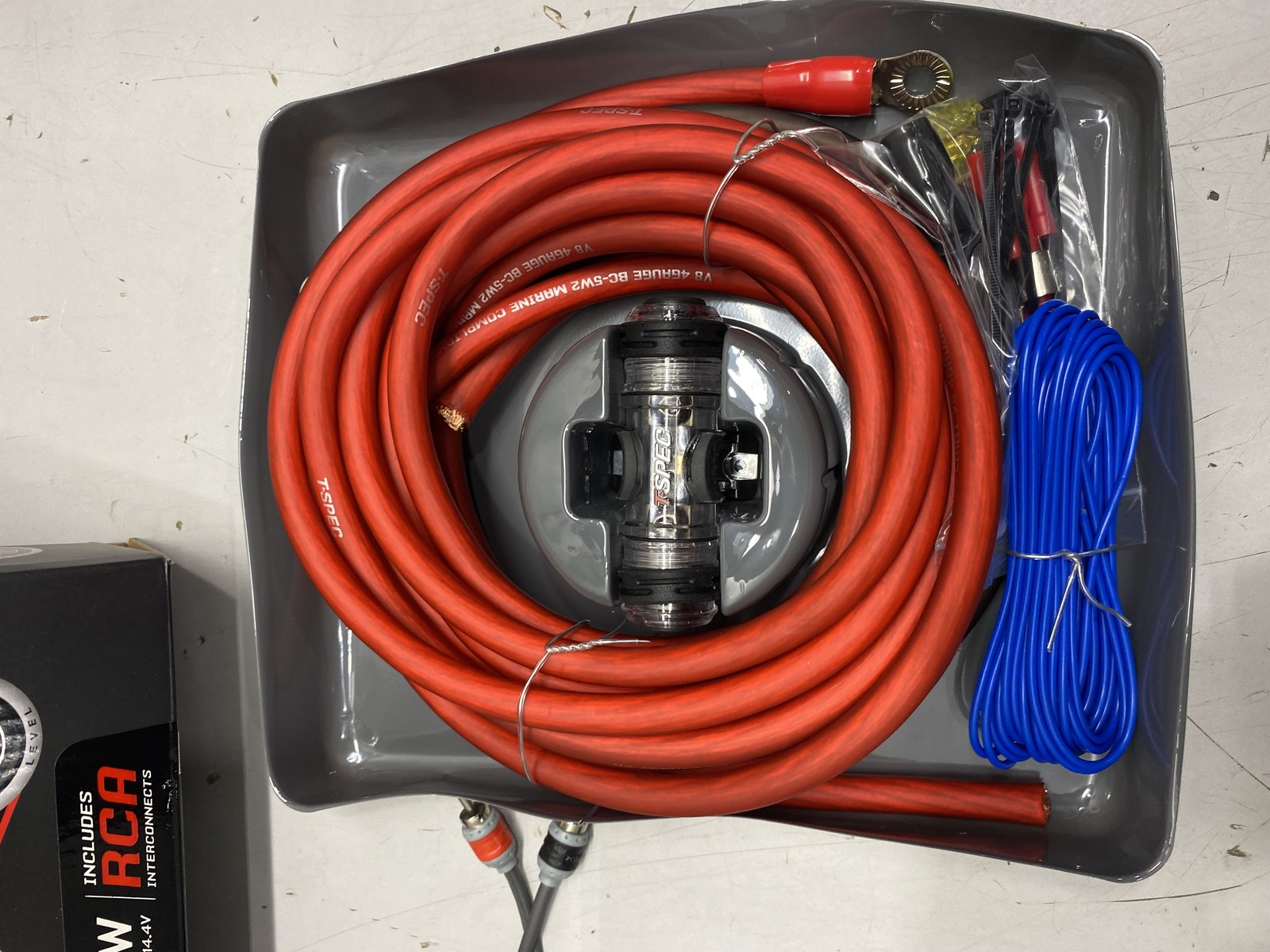 T-Spec V8-AK4 V8 4 AWG Amp Kit