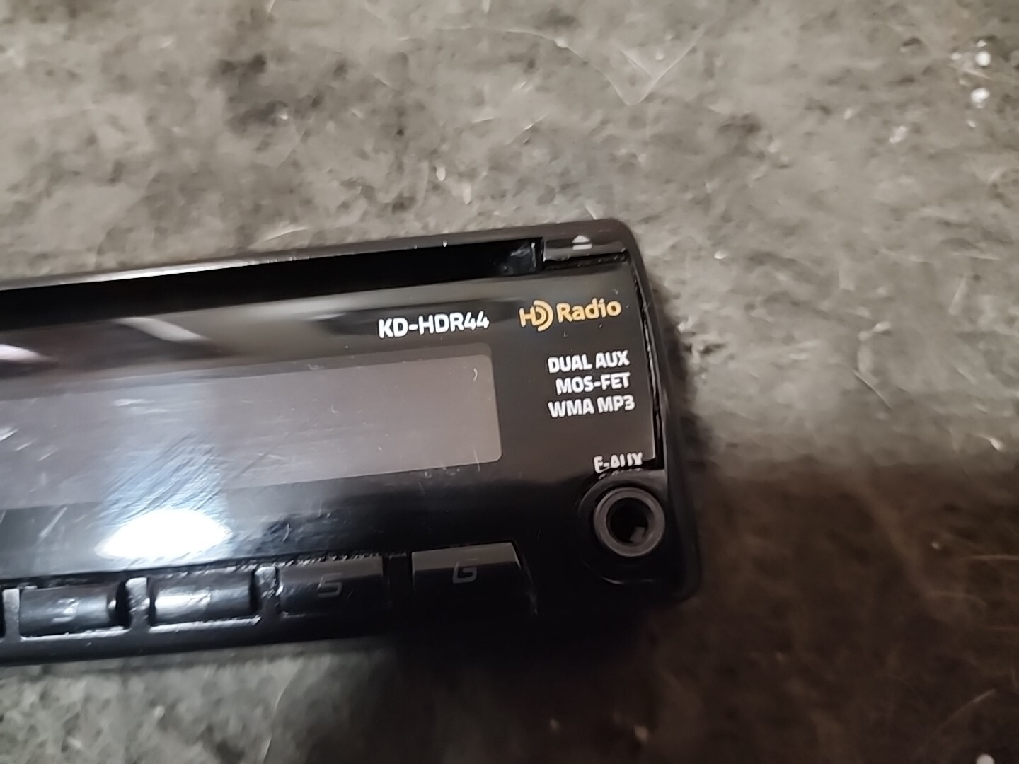 JVC KD-HDR44 Faceplate ONLY TESTED