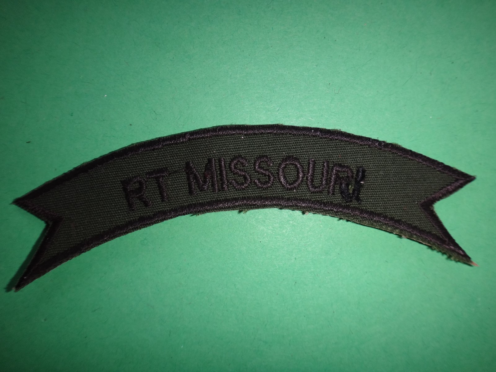 US 5th Special Forces Group RT MISSOURI Subdued Scroll Patch