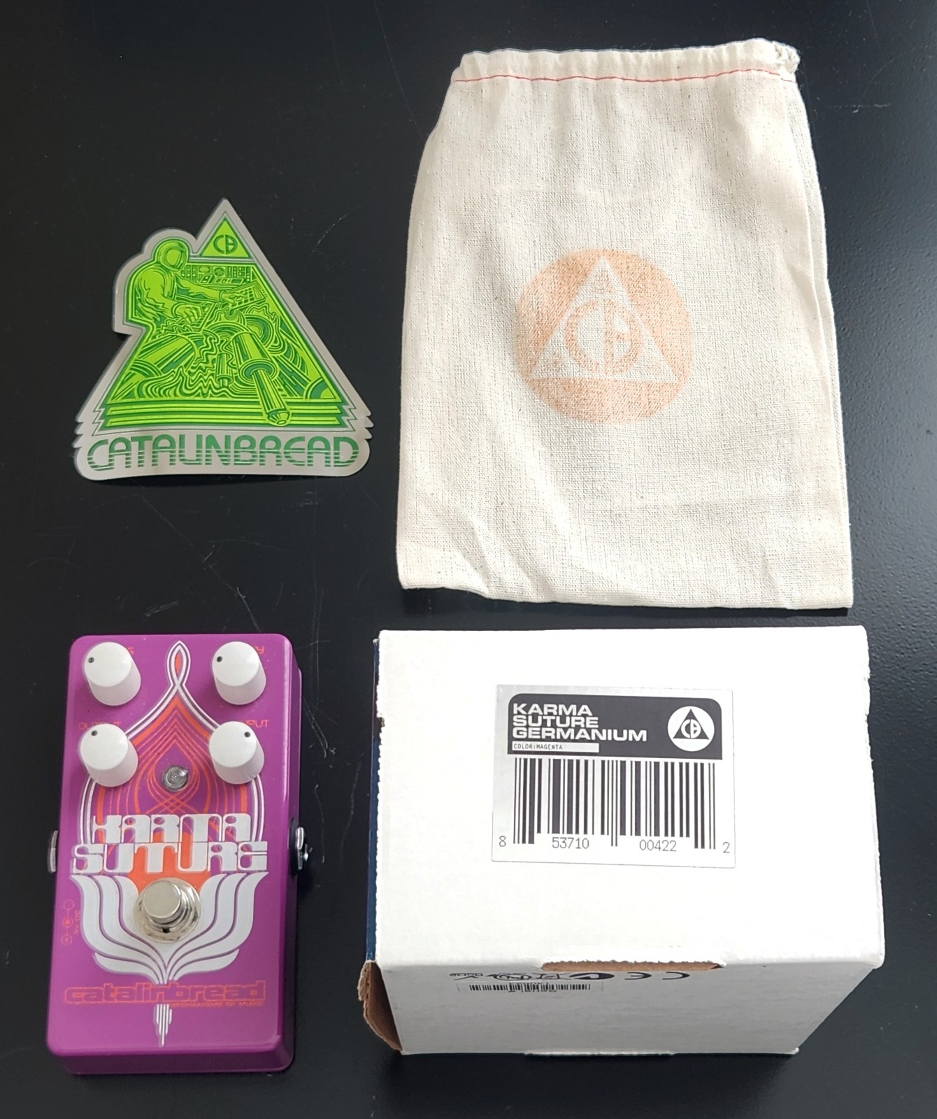 Catalinbread Karma Suture Boutique Germanium Fuzz w/Box, Bag & More  OPEN BOX