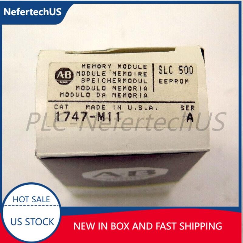 Allen-Bradley SLC 500 Memory Module 1747-M11 New US Free Tax