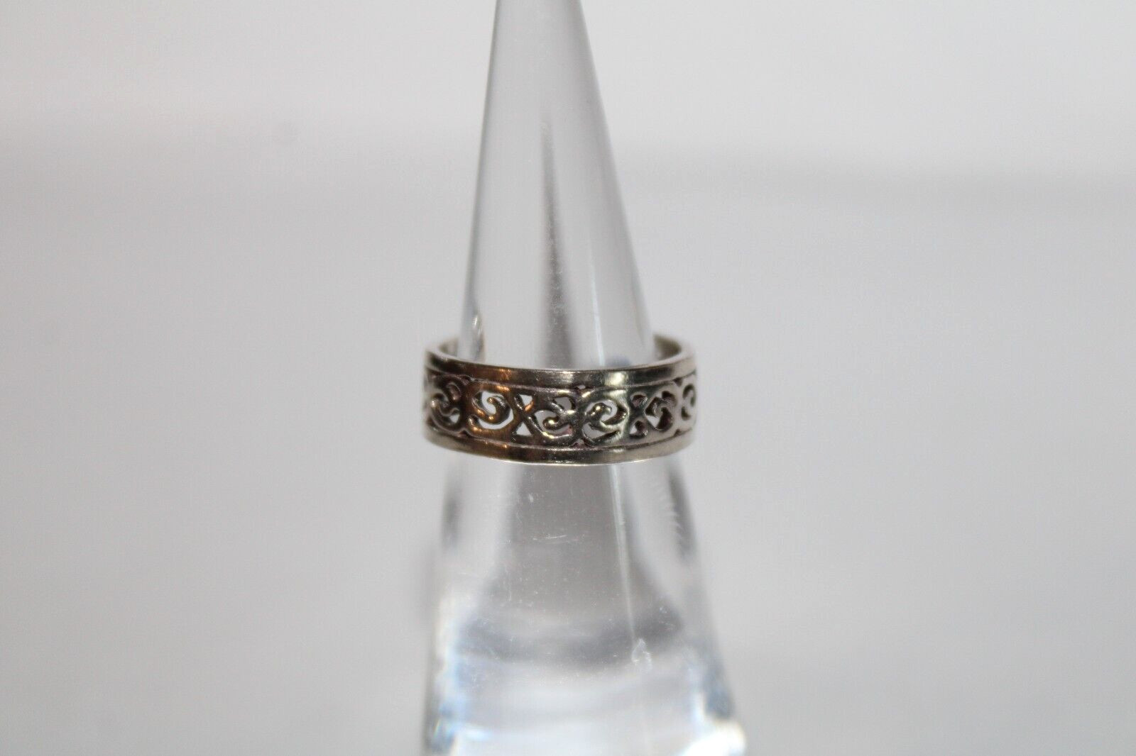 Sterling Silver Knot Cutout Design Toe Ring