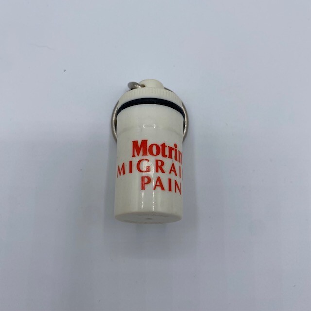 MOTRIN MIGRAINE PAIN ADVERTISING PILL FOB KEYCHAIN