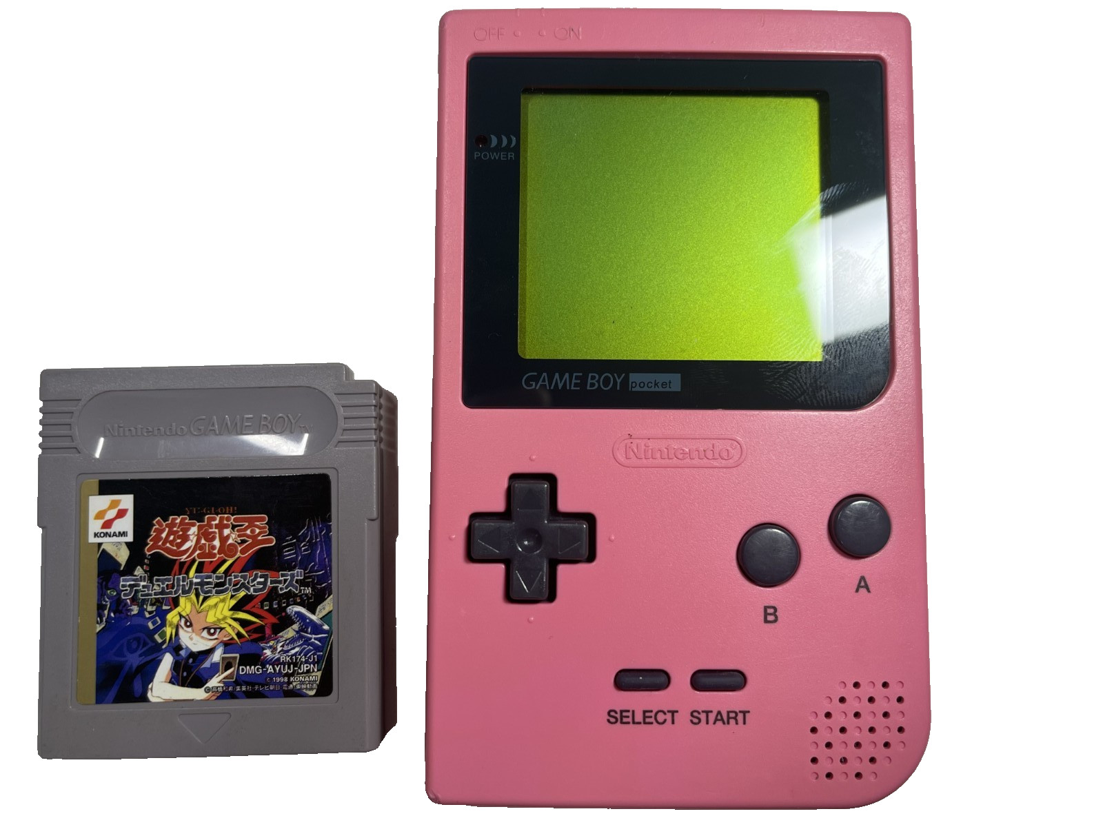 Nintendo GameBoy Pocket Pink Console GBP Tested Working Japan