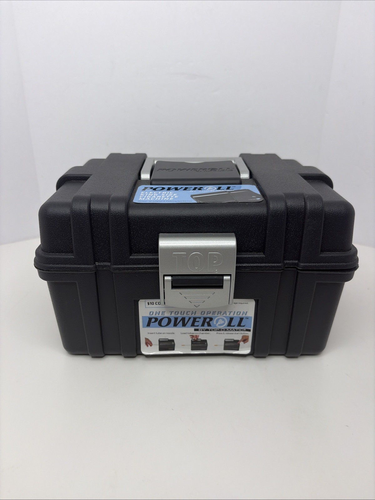 PoweRoll TOP-O-MATIC King Size Electric Cigarette Machine Tobacco Power Rolling