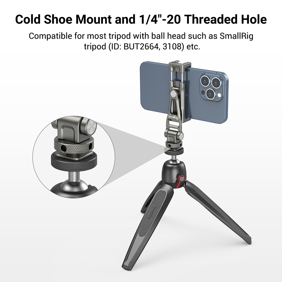 SmallRig 3559 Multifunctional Universal Smartphone Holder