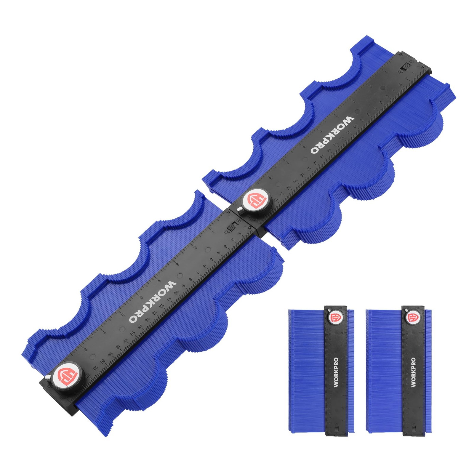 WORKPRO 20-Inch Connectable Contour Gauge with Lock for Woodworking