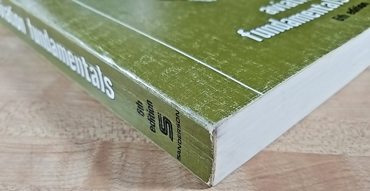 Aviation Fundamentals 6th Edition Printed 01/1981 EUC Sanderson